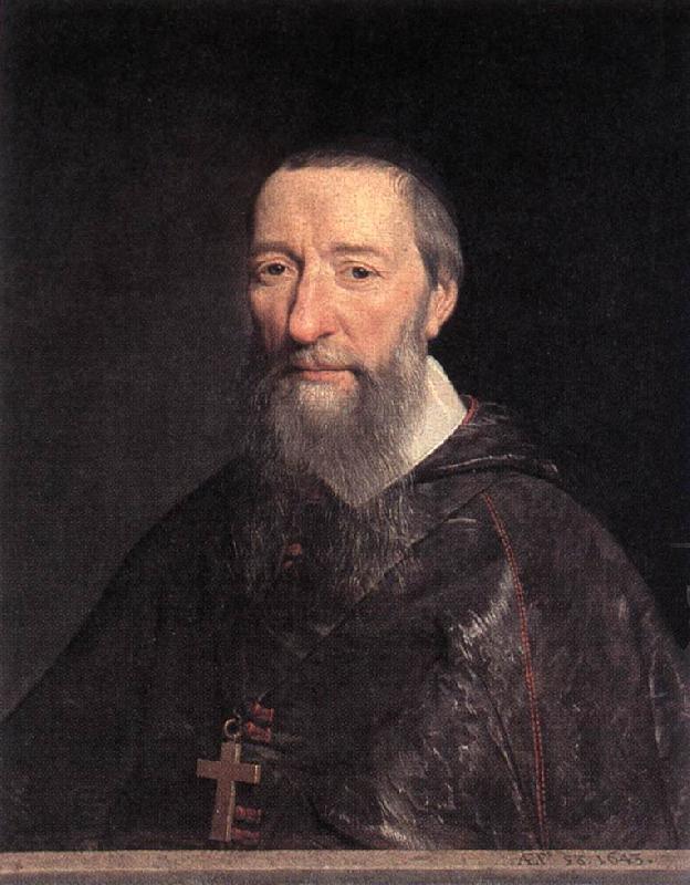 CERUTI, Giacomo Portrait of Bishop Jean-Pierre Camus ,mnk China oil painting art